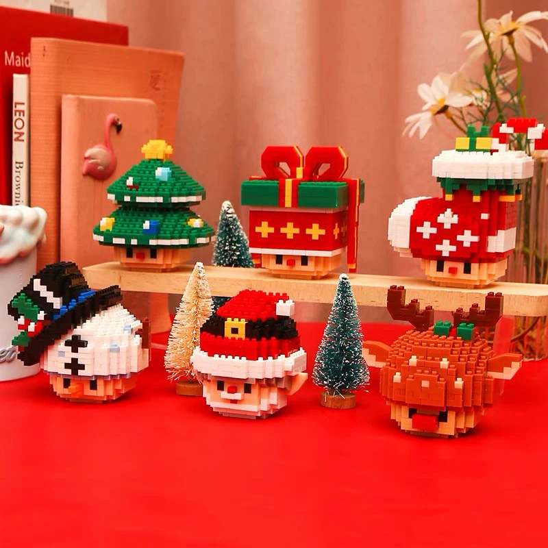 Christmas, Santa Claus, Snowman, Christmas Tree-perler Beads Art, 3D Perler  Beads Figure, Christmas Tree Ornament 