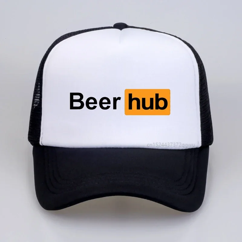 

Beer Hub Baseball Cap Women Men Adjustable Beerhub Dad Hat Outdoor Alcohol Lover Snapback hat Summer cool Mesh trucker caps