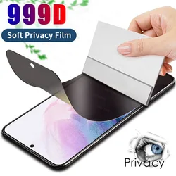 3 - Pack Privacy Hydrogel Screen Protector Film - Anti - Fingerprint Unlock - Privacy Hydrogel (Samsung A26)
