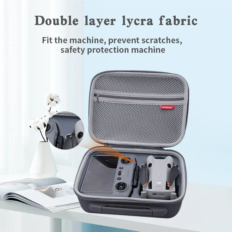 Storage Bag For DJI Mini 4 Pro RC 2/RC N2 Carrying Suitcase For DJI Mini 4 Pro Drone Accessories