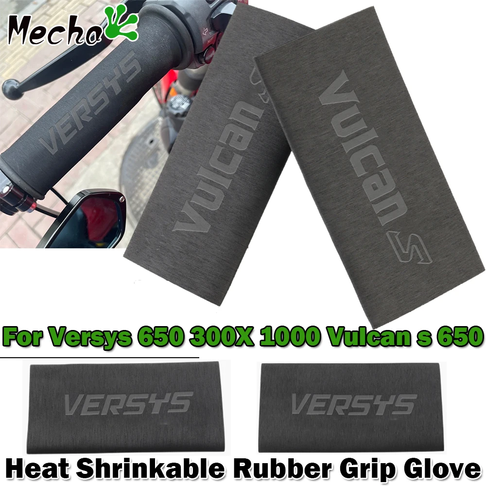 Per Versys 650 1000 Versys 300X Vulcan S 650 Vn650 Accessori Moto Manubrio In Gomma Antiscivolo Copertura Impugnatura Termoretraibile