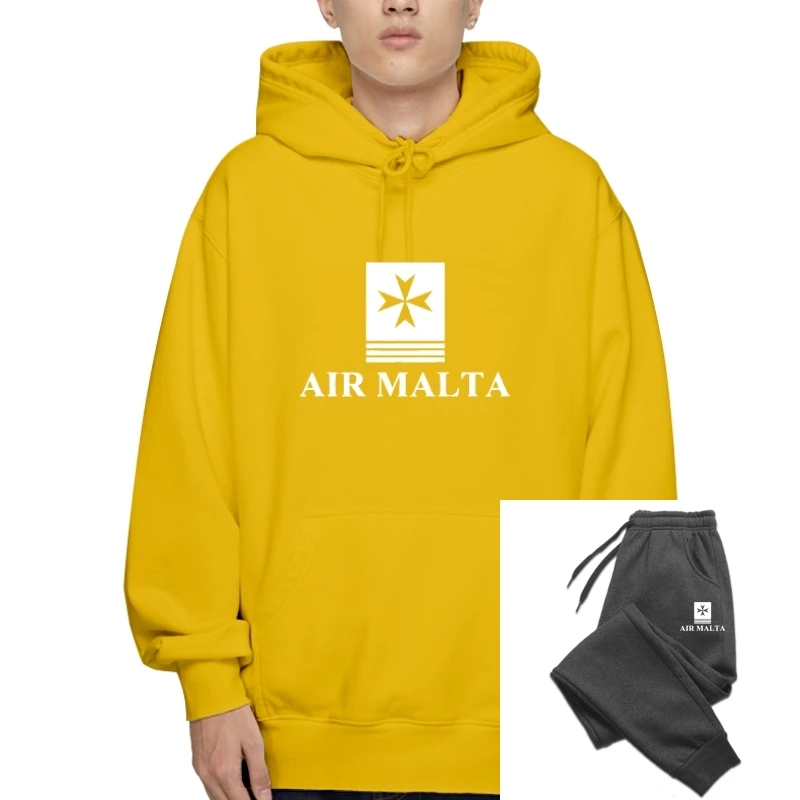 

Air Malta Vintage Logo Maltese Airline Hoody