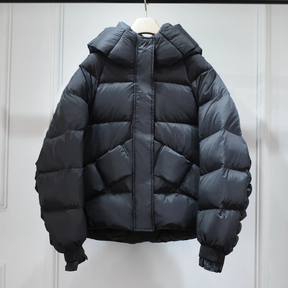 CrtvgShops SB - Blue 'Fimo' jacket Isabel Marant - clothing caps footwear-accessories robes | IENKI IENKI DUNLOP SHORT PUFFER JACKET | ジャケット・アウター | イエンキイエンキ