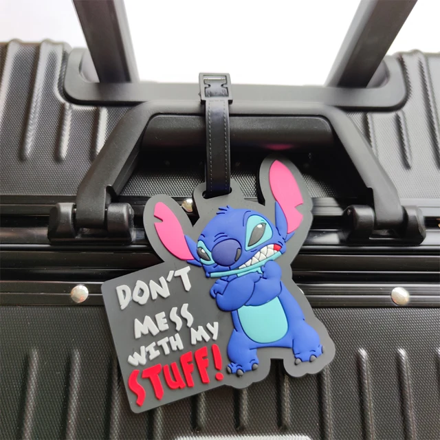 Cartoon Stitch Luggage Tag 6