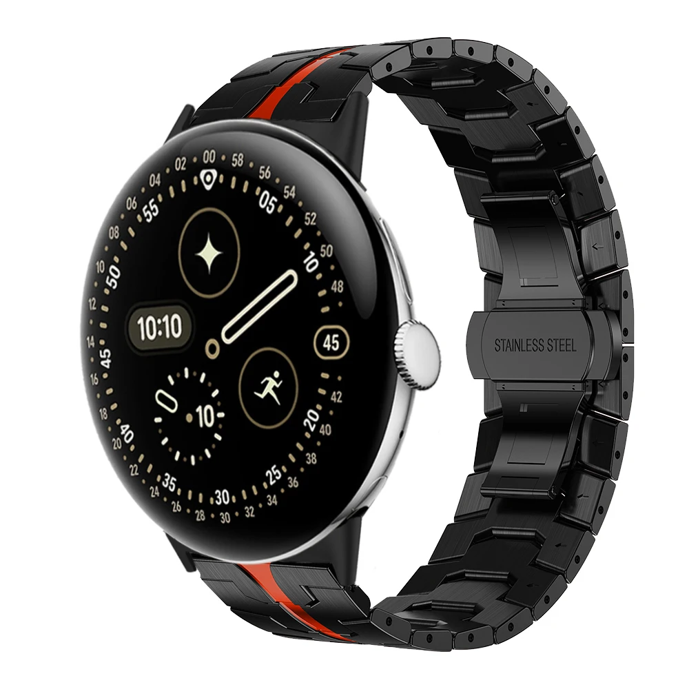 Luxury Stainless Steel Watch Strap – Men's Wrist Bracelet Accessories