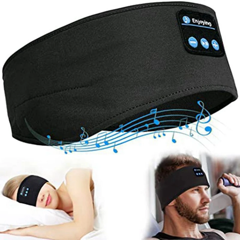 

Sleeping Headband Elastic Wireless Headphones Music Eye Mask Wireless Headset Sport Bluetooth-compatible Earphones Headband