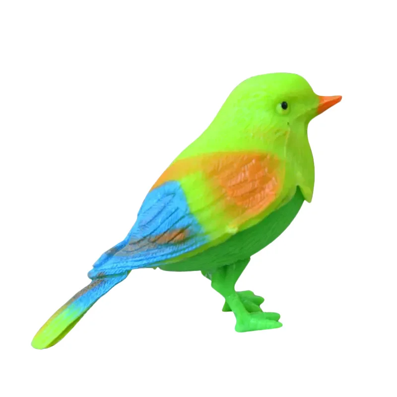 Singing Bird Toys Cute Singing Bird Interactive Electronic Toys Simulation Bird Voice Control Music Educational Toys For Baby Kids Gift Funny Toy