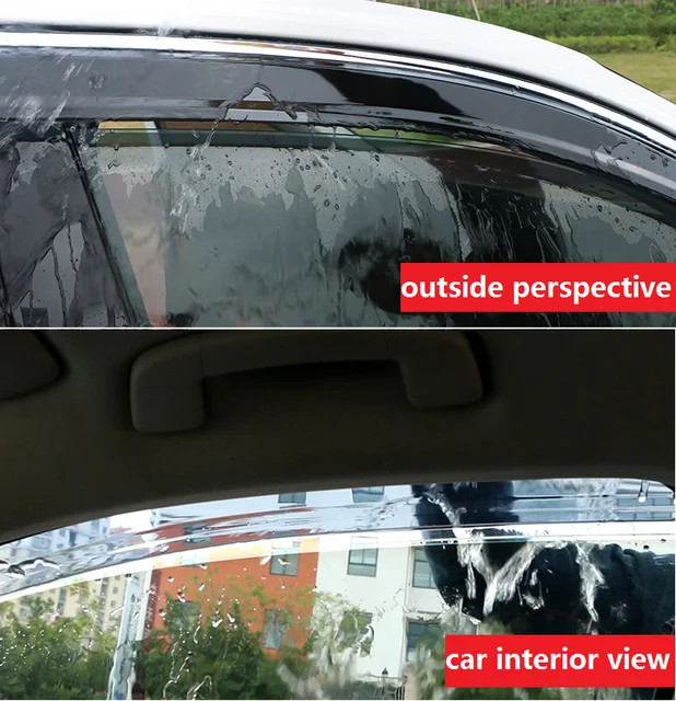 Car Rain Guards Window Door Visor Weather Shield Wind Deflectors Sun Shade  Awning Shelter For Nissan X-trail X trail 2008-2021 - AliExpress