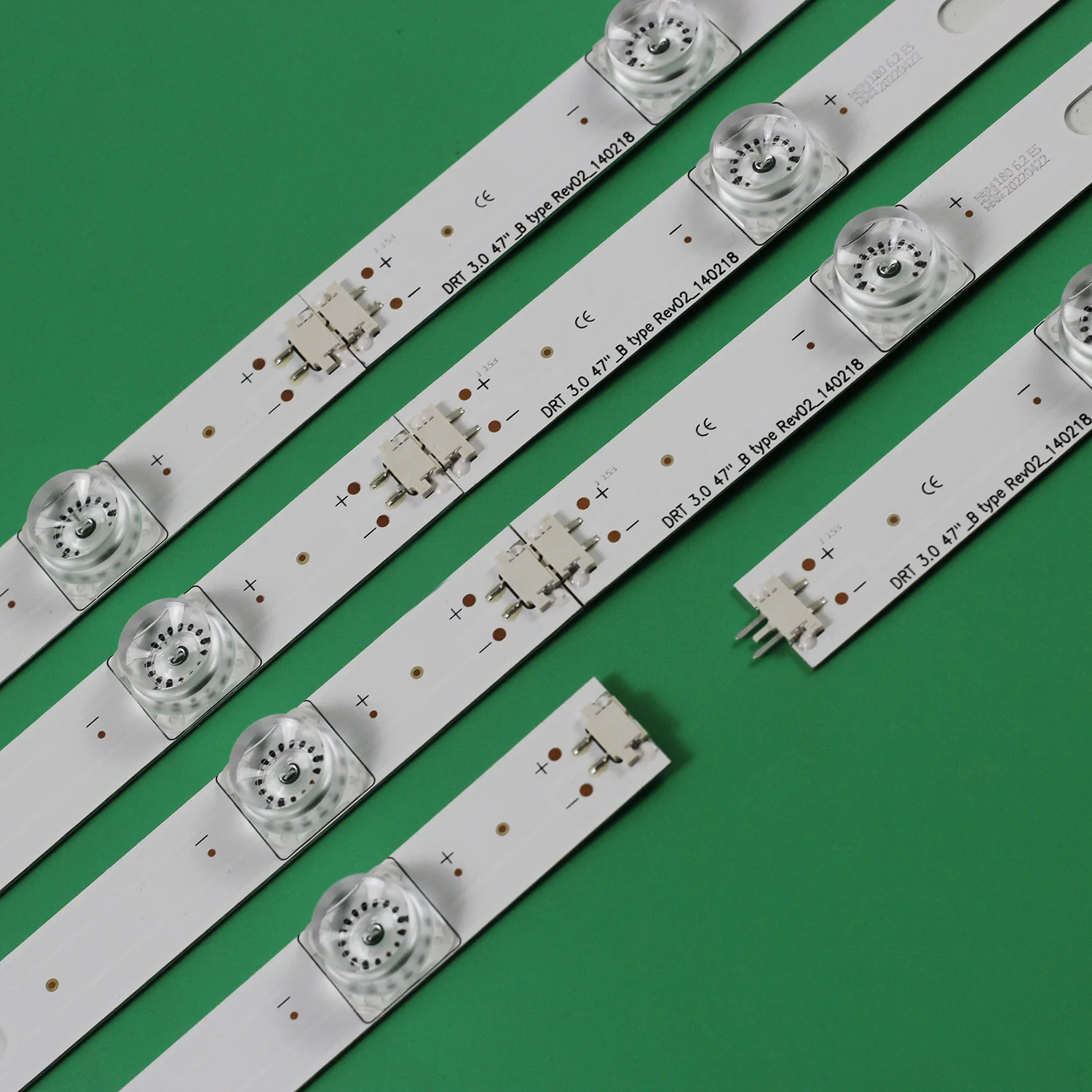 Tira de Led para tv lg Innotek Drt 3.0 47 47lb6300 Lc470duh 47lb5700 47lb656v 47lb6000 47lf551c 47ly760h 47ly761h Pcs Set - Imagem 3