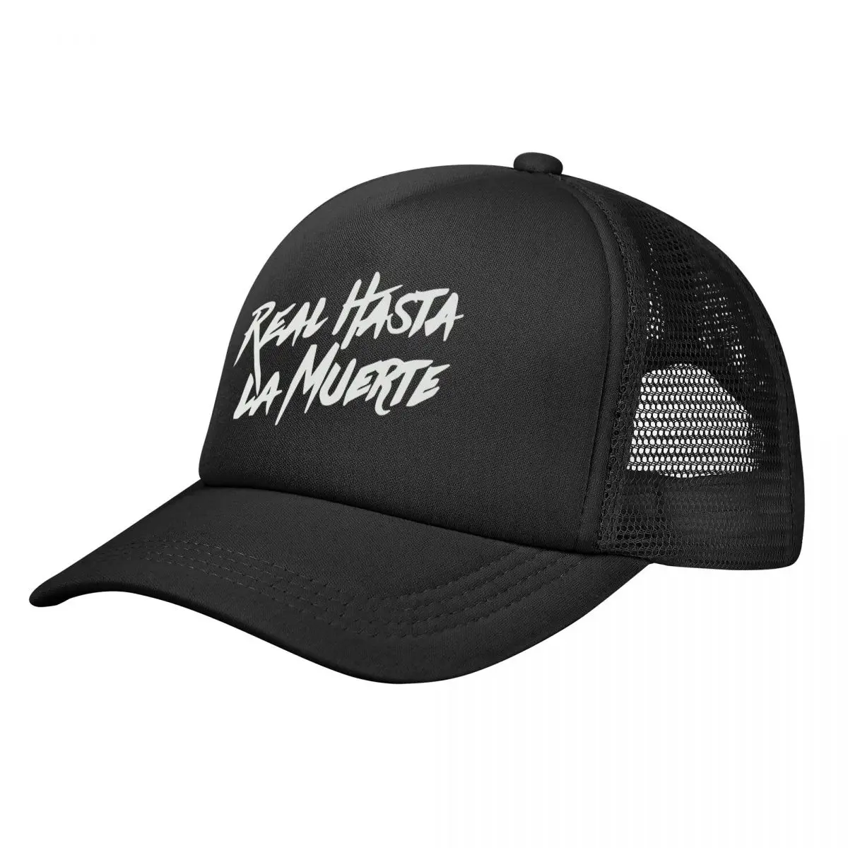 Unisex echte hasta la muerte Trucker Hut Sport Mesh Baseball Caps Snapback Caps Anuel aa Hüte verstellbare Trucker Cap Sommer