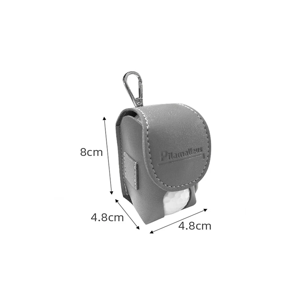 Golf Ball Pouch Bag Holds 2 Balls With 2 Tees