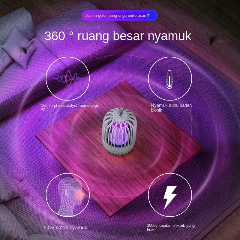 Рисунок 4 - Портативная лампа-ловушка для комаров