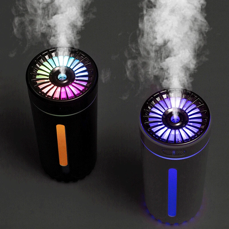 

ZAOXI Portable 300ml Ultrasonic Humidifier Wireless Car Air Freshener Mist Maker Fogger With Light Home Aroma Diffuser Dropship