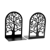 2Pcs Bird Group Bookends Tree of Life Bookends Metal Heavy Duty Desktop Home Office Supplies Storage Books Gift for Book Lovers 2