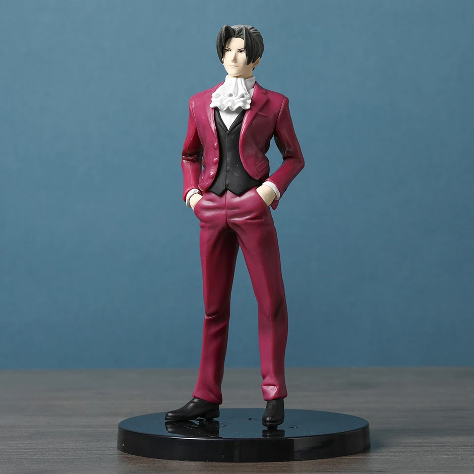 Pop Up Parade Ace Advocator Miles Edgeworth Non In Scala Modello In Pvc Bambola Giocattolo Statuette Collegabili