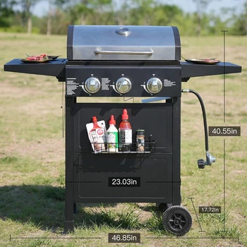 3-Burner Gas Grill 1