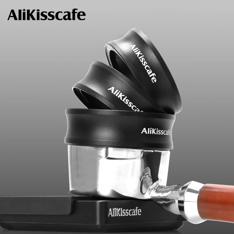 Coffee Dosing Ring Funnel 51MM 54MM 58MM Magnetic for Delonghi Breville Portafilter Espresso Accessory Barista Tools