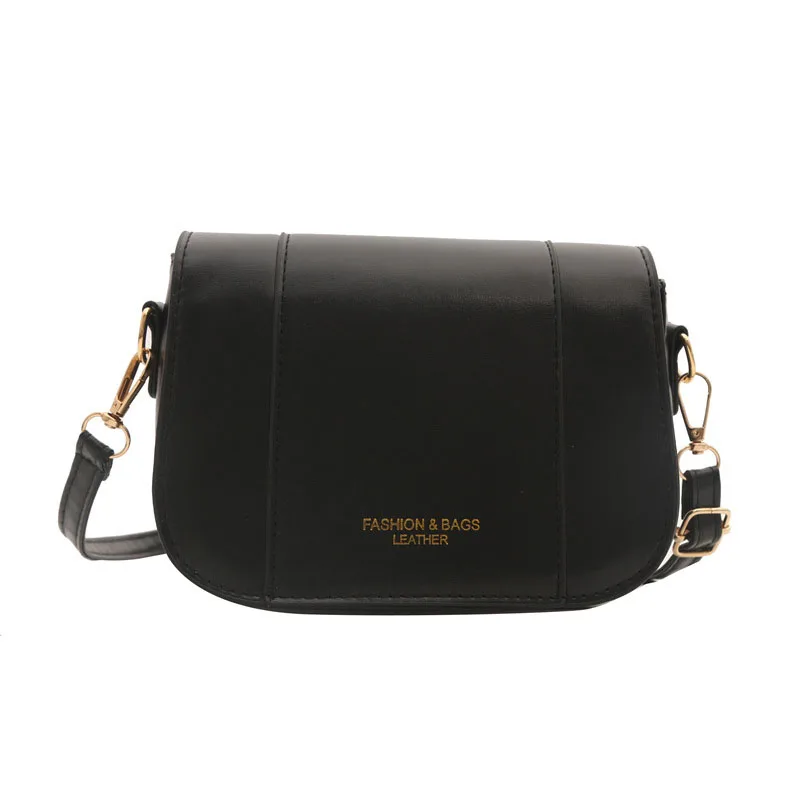 Women Square Single Shoulder Bag Solid Color PU Handbag Female Fashion All-match Messenger Bags For Ladies Casual Phone Bags