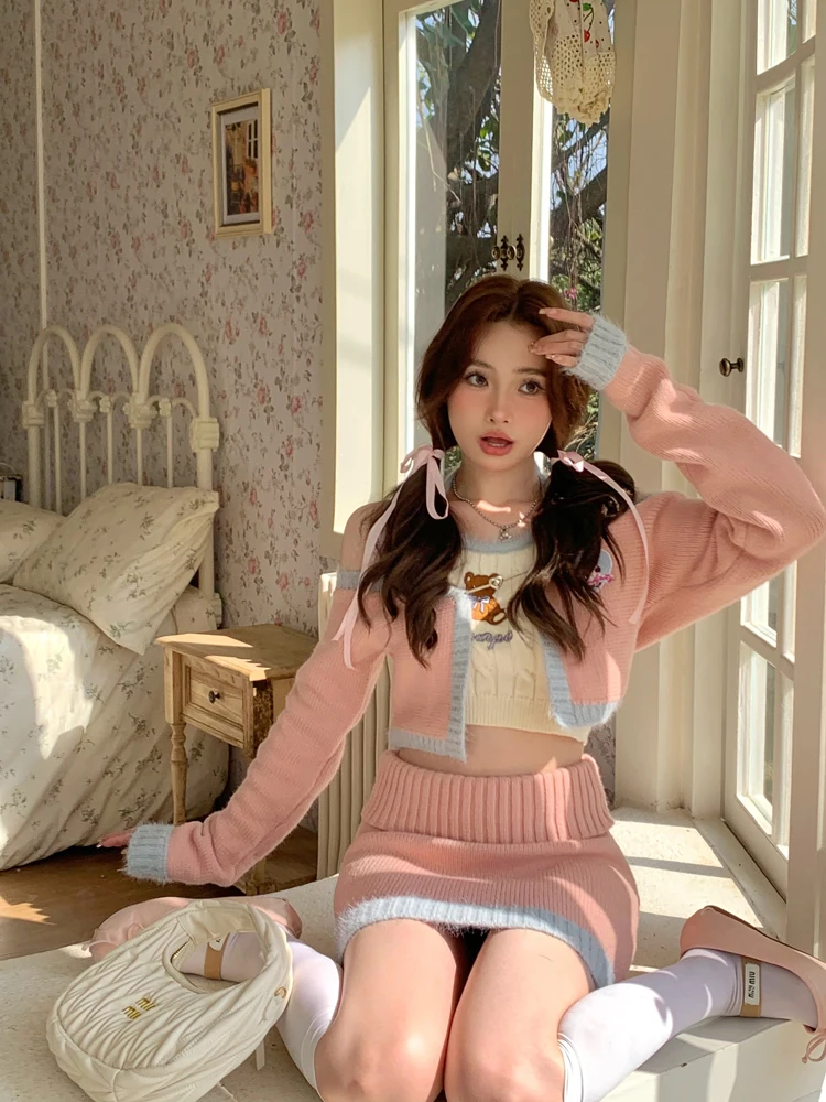 Moda Coreana Chicas Con Ropa Kawaii Blusas Japonesas Kawaii De Dos