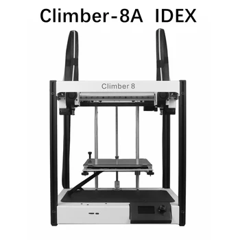 XTLW Climber8A IDEX 3D 프린터, FDM 독립 듀얼 압출기, 듀얼 X 풀 메탈 프레임, 고정밀 대형 DIY 키트