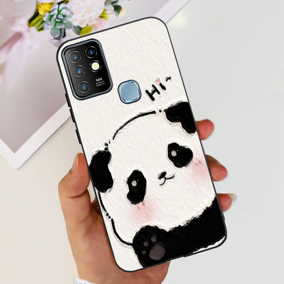 Cute Painted Soft Silicone Phone Case Cover