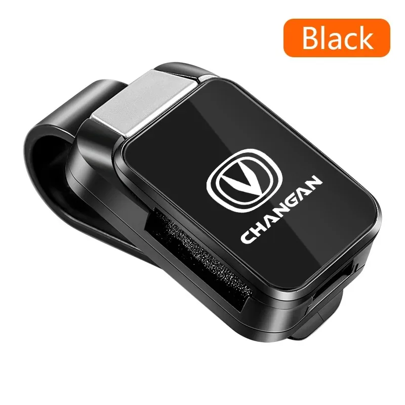 ABS 자동차 햇빛 가리개 안경 클립 선글라스 카드 홀더 (창안 CS75 CS35 CS55 UNI-T UNI-K 자동차 내부 액세서리)