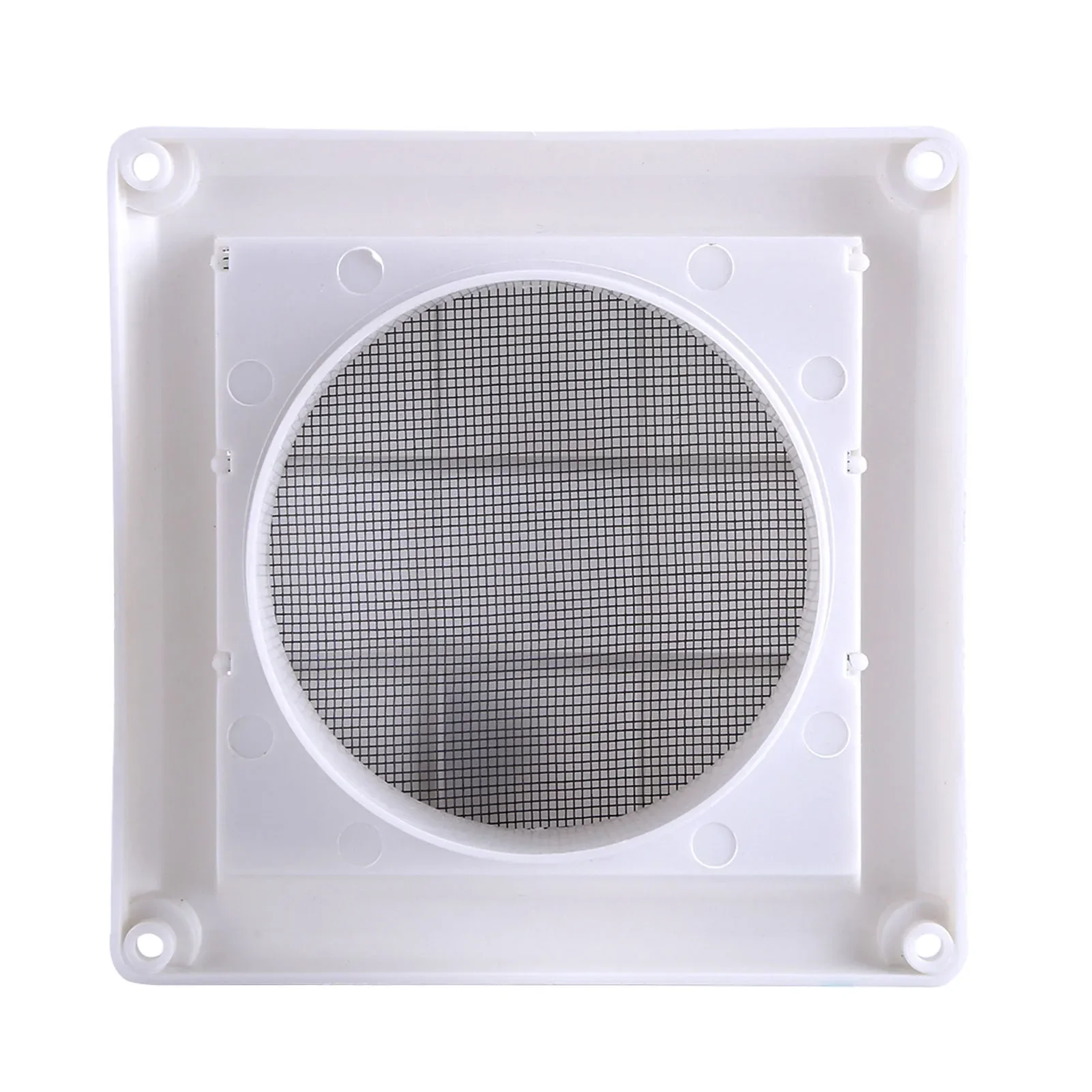 Plastic Air Vent Grille Cover 1 PC 3 Flaps Wall Duct Ventilation Grill With Net New 20*20cm air vent grille ventilation grille air vent cover