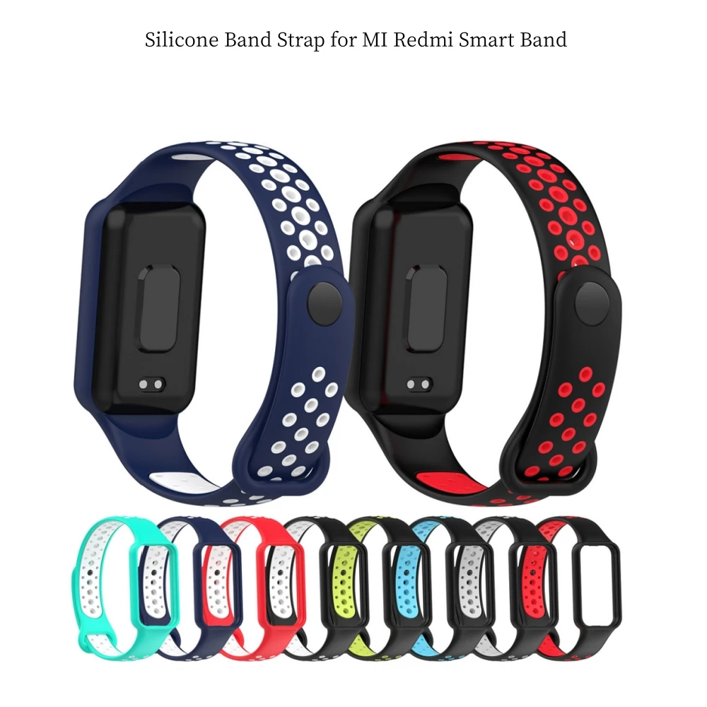 

Band Strap For MI Smart Band8 Active/Redmi Band2 Silicone Strap Wristband Replacement Watch Accessories