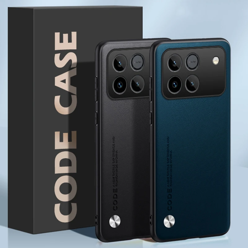 Luxury PU Leather Shockproof Phone Case with Full Protection