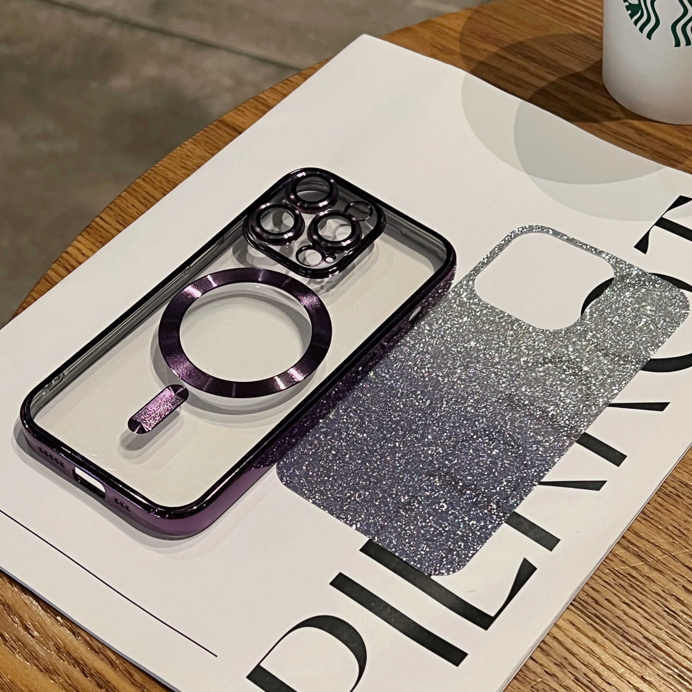  ̽, For iPhone 15 13 11 12 14 Pro Max Plus  ƽ ÷ Ÿ  ۸  ̽, For Magsafe ׳ƽ ̽, Ƽ   Ʈ Ŀ
