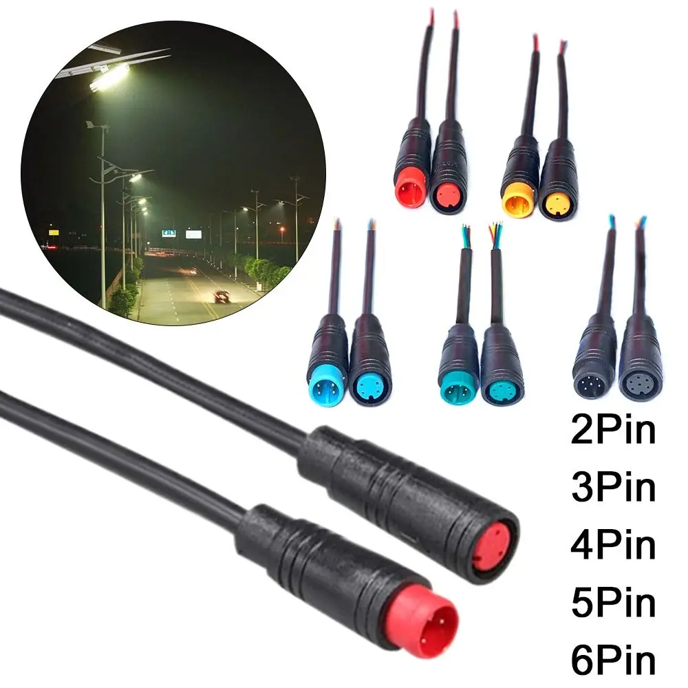 Waterproof Black PVC Ebike Cable Connector Accessories