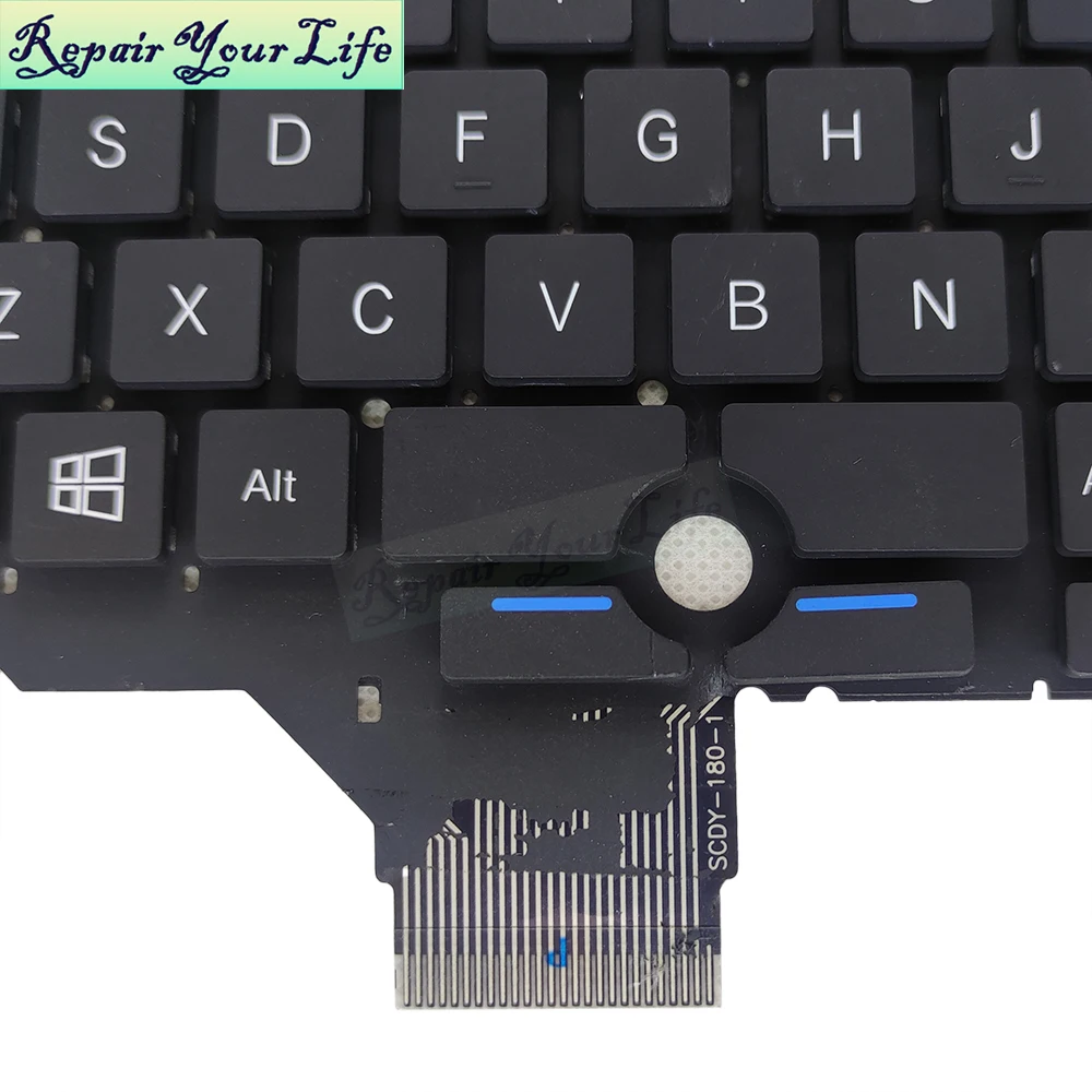 Teclado Inglês dos Eua para Mini Laptop Original Umpc Pocket1 Bolso Gpd p1 Gpd Umpc t1 t2 Scdy180-1 - Imagem 3