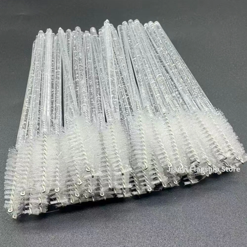 Disposable Crystal Eyelashes Brush Comb 50Pcs Eye Lashes Extension Mascara Wands Makeup Professional Makeup Beauty Tool