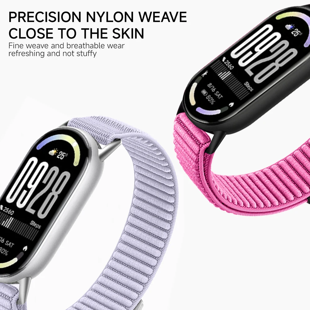 Breathable Nylon Strap - Sports Bracelet Replacement Wristband Accessory