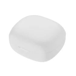 Premium Silicone Protective Earphone Case - Shockproof, Washable Shell (White)