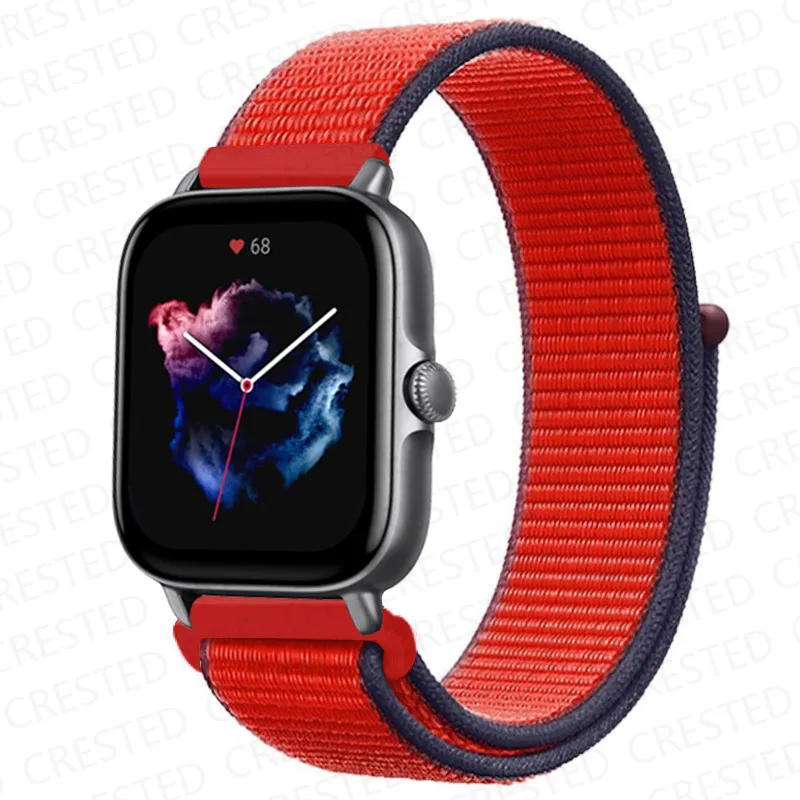Nylon Sport Watch Band Bracelet - 20mm/22mm Adjustable Strap