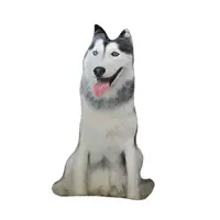 3D Dog Throw Pillow Hug Pillow for Bedroom Home Decor Office 2