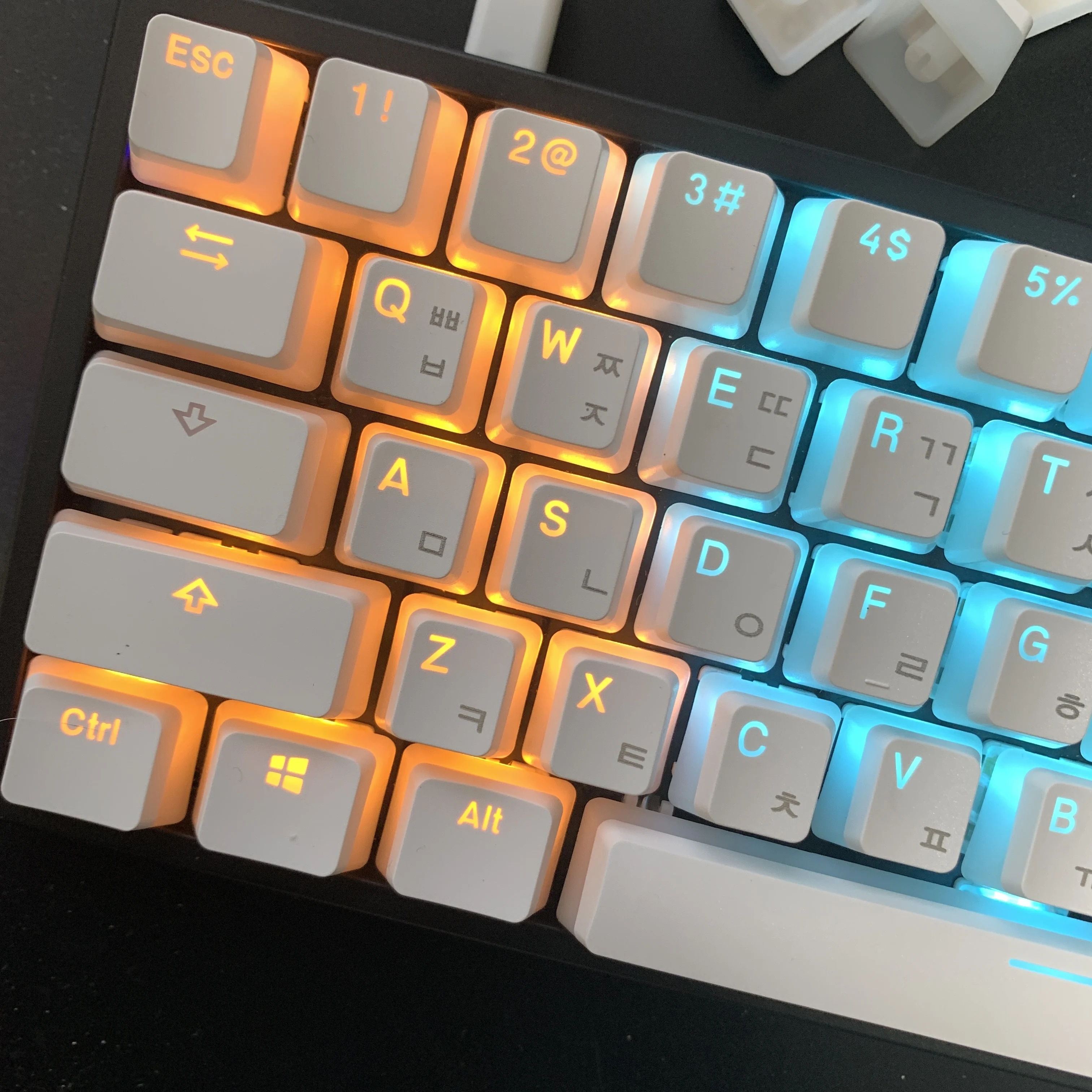 perfil do oem do pbt para jogo teclado mecânico para interruptor mx da cereja