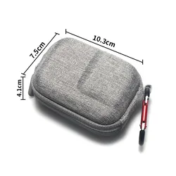 Compact Portable Storage Bag for Action Cameras - Protective Carrying Case