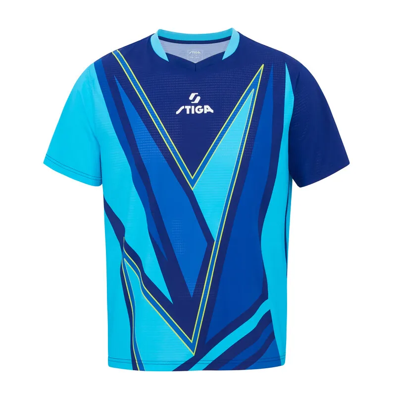 Sport jersey stiga Table tennis clothes men women t-shirts T shirt ping pong quick dry top polo CA-131D