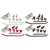 Metal Steering Link, Knuckle C Hub, Axle Lockout Set Kit for Axial Wraith 1