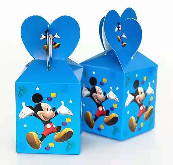 Blau Mickey Mouse Geburtstag Dekoration Party Set Geschirr Teller Tassen Serviette Tischdecke Ballon Für Kinder Geburtstag Party Supplies – Detail 28