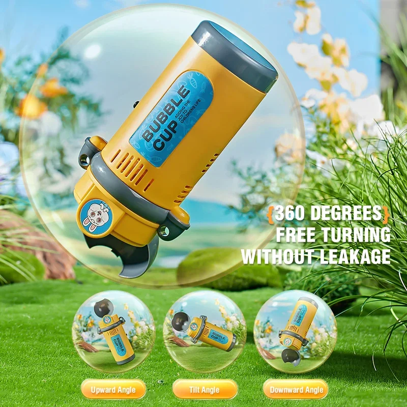 Bubble Machine for Kids Outdoor Bubble Blowing Toy Kindergarten Handheld Small Soap Bubble Maker for Boys Girls Kids Gift