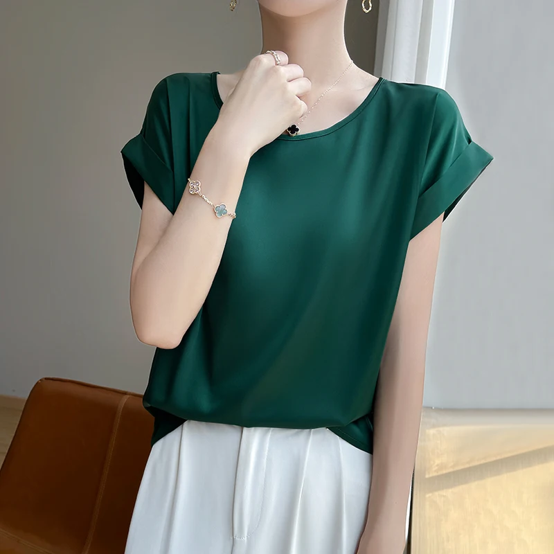 جديد س الرقبة الحرير بروتيل السيدات رقيقة سترة الس...