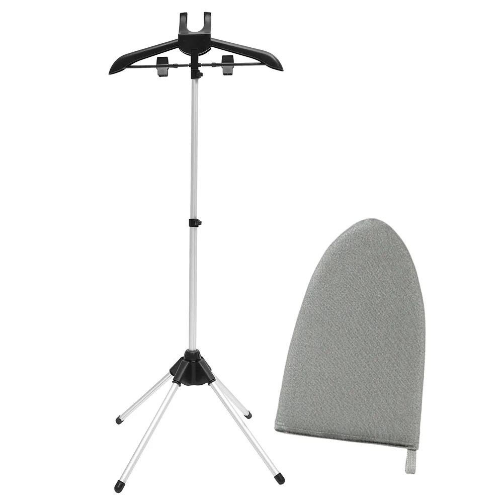 

Hanger Drying Rack Clothes Hanging Ironing Stand Garment Steamer Standing Clothing Accessories Adjustable Foldable Rotatable