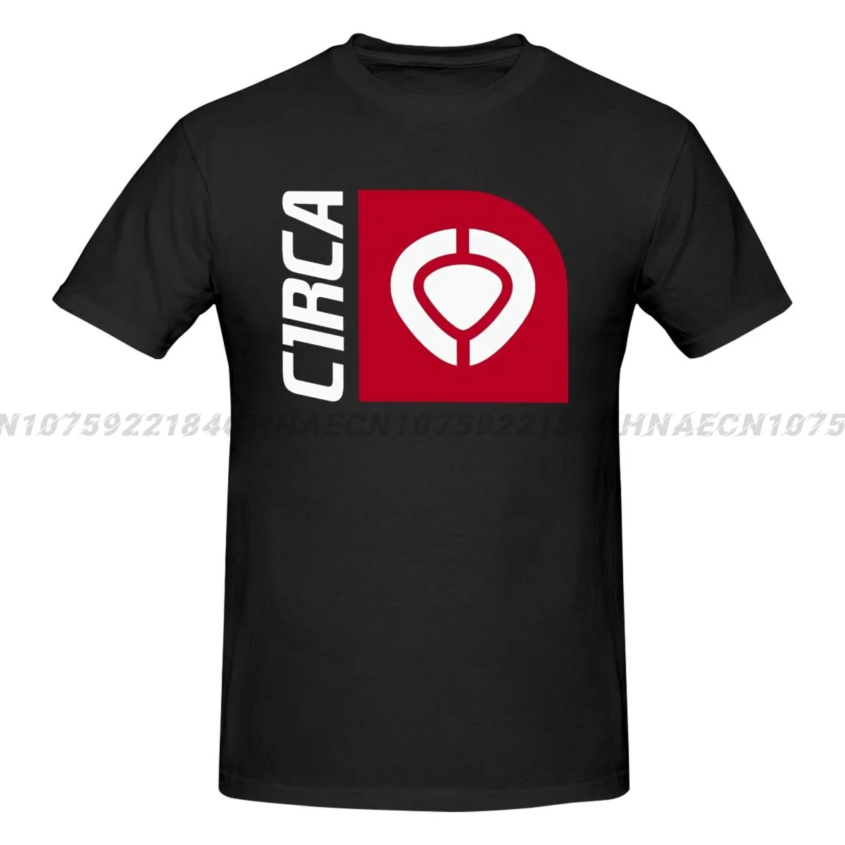 

T-shirt CIRCA SNOWBOARD Print Men Tee Shirts Top Y2k Harajuku Tops Street Fashion