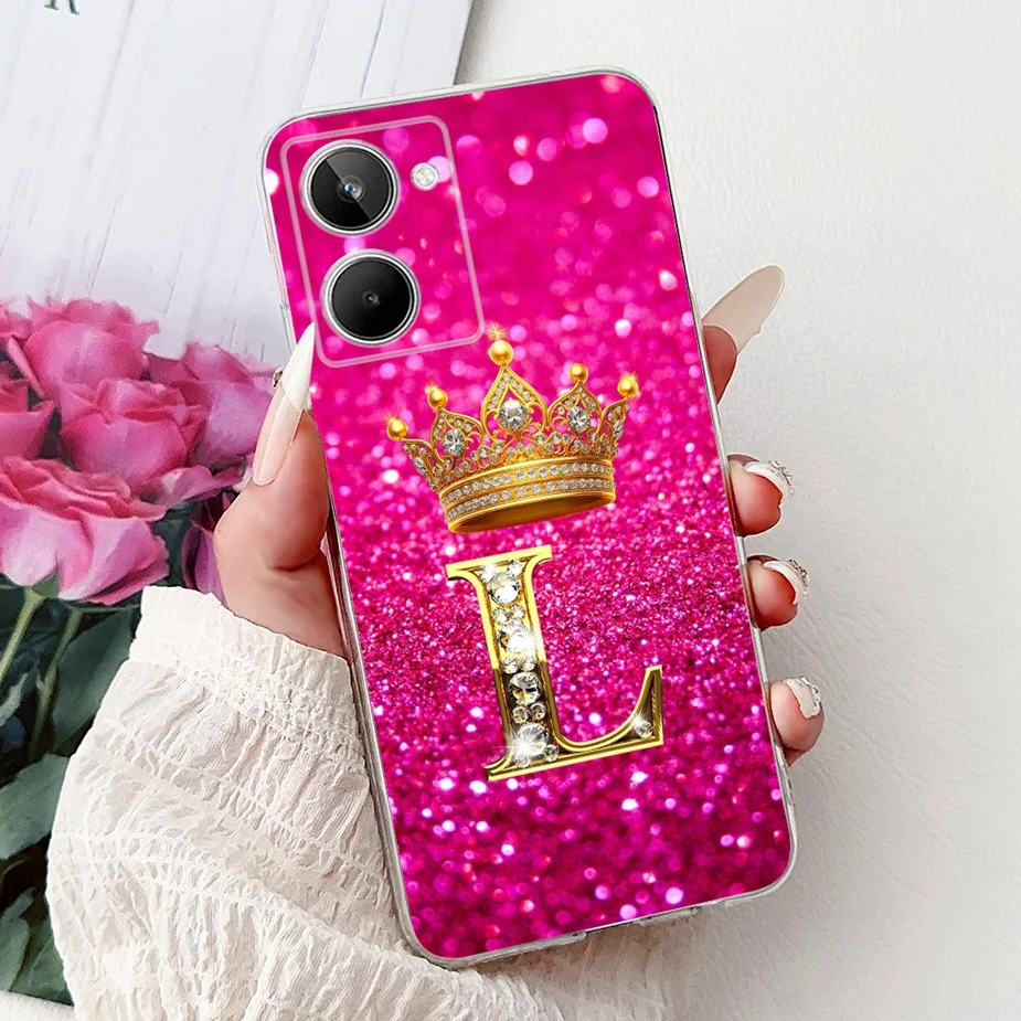 Stylish Letters Clear Silicone Phone Case Soft Shell