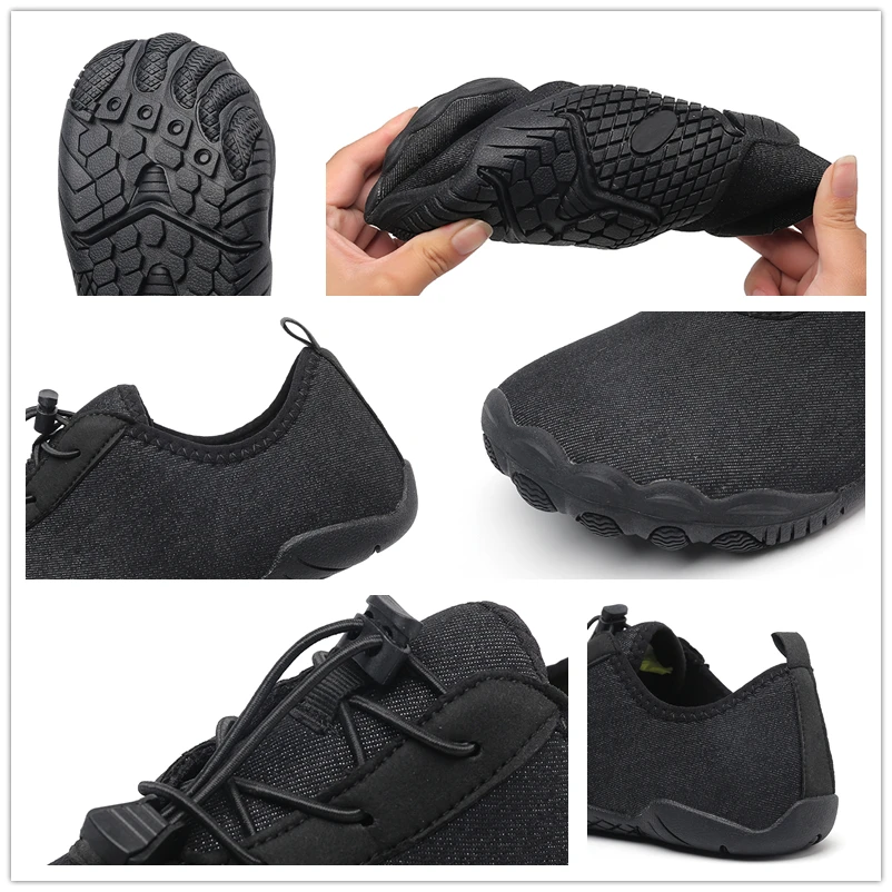 Water Shoes Men Women Five Fingers Barefoot Hiking Wading Sneaker Quick Dry Upstream Swimming Aqua Shoes Size 36-46 water shoes aqua shoes