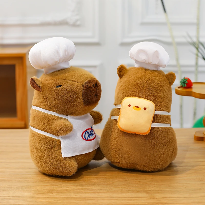 Capybara Plush Toy - Soft, Fluffy Decorative Pillow