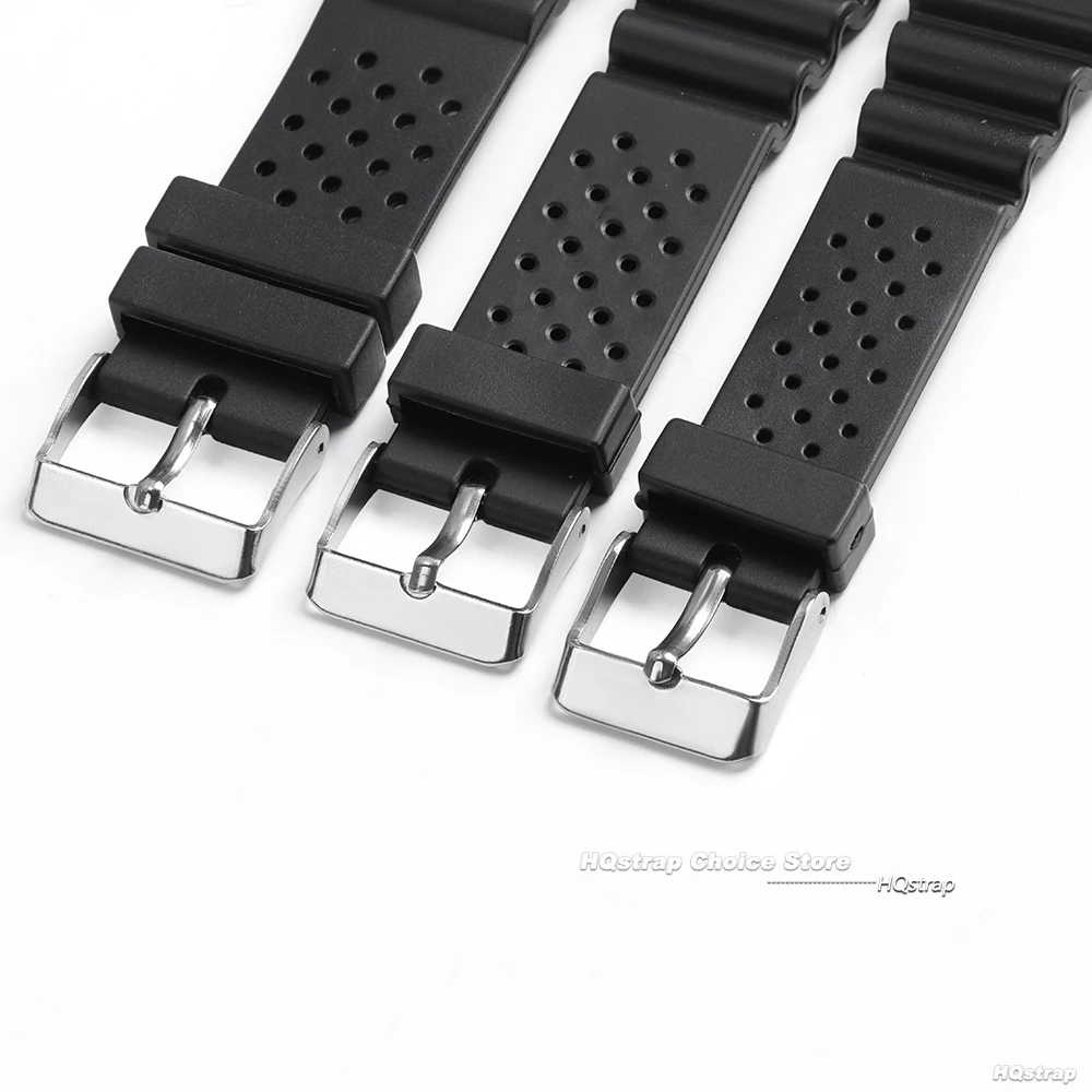 Breathable Waterproof Rubber Watch Strap